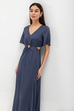 KIRAA TENCEL CUT OUT MAXI DRESS