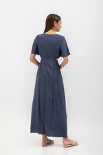 KIRAA TENCEL CUT OUT MAXI DRESS