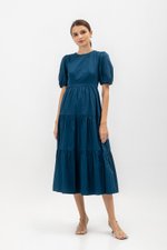 EMERSON TIERED PUFF SLEEVE MAXI DRESS EMERSON TIERED PUFF SLEEVE MAXI DRESS