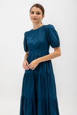 EMERSON TIERED PUFF SLEEVE MAXI DRESS EMERSON TIERED PUFF SLEEVE MAXI DRESS