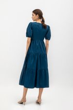 EMERSON TIERED PUFF SLEEVE MAXI DRESS EMERSON TIERED PUFF SLEEVE MAXI DRESS