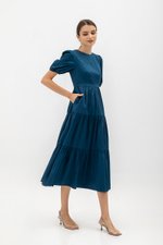 EMERSON TIERED PUFF SLEEVE MAXI DRESS EMERSON TIERED PUFF SLEEVE MAXI DRESS