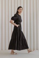 EMERSON TIERED PUFF SLEEVE MAXI DRESS EMERSON TIERED PUFF SLEEVE MAXI DRESS