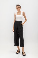 NIVA LINEN CARGO PANTS