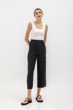 NIVA LINEN CARGO PANTS