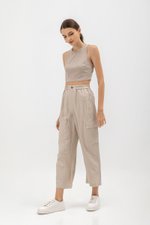 NIVA LINEN CARGO PANTS
