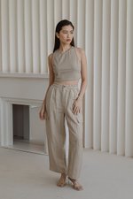 NIVA LINEN CARGO PANTS