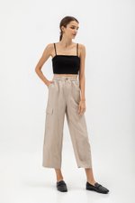 NIVA LINEN CARGO PANTS