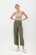 NIVA LINEN CARGO PANTS