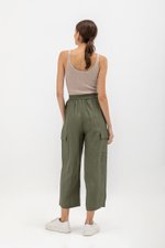 NIVA LINEN CARGO PANTS