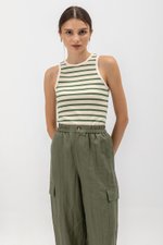 LUCEY STRIPED TANK TOP