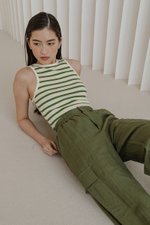 LUCEY STRIPED TANK TOP