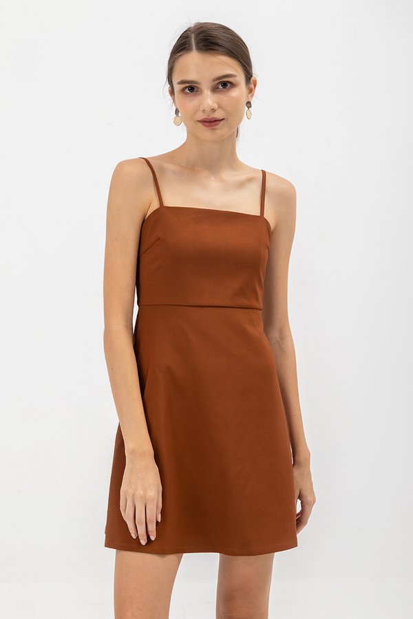 ELISA CAMISOLE A LINE MINI DRESS