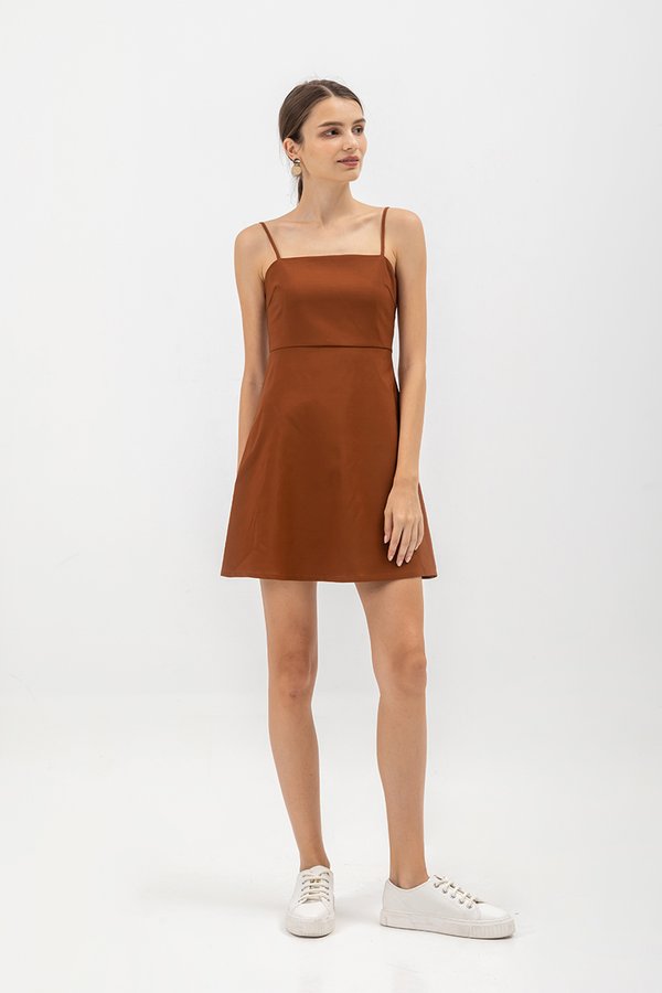 ELISA CAMISOLE A LINE MINI DRESS