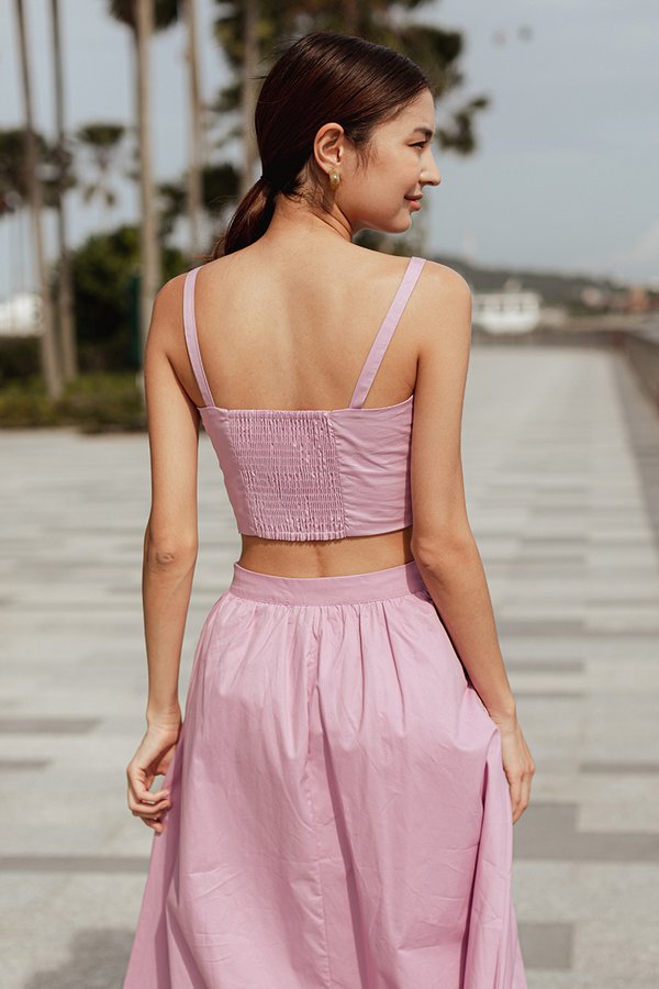 KENDI BUSTIER CROP TOP