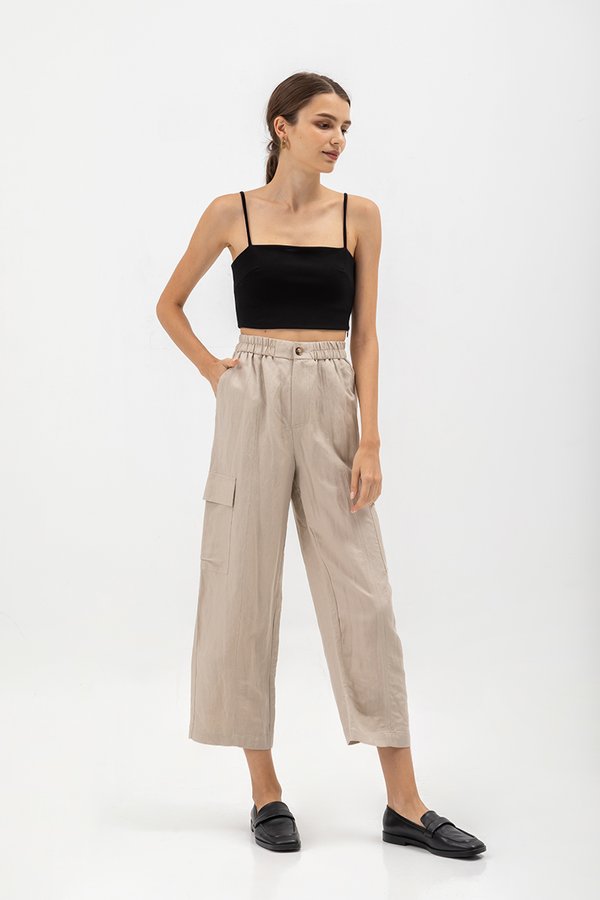 NIVA LINEN CARGO PANTS