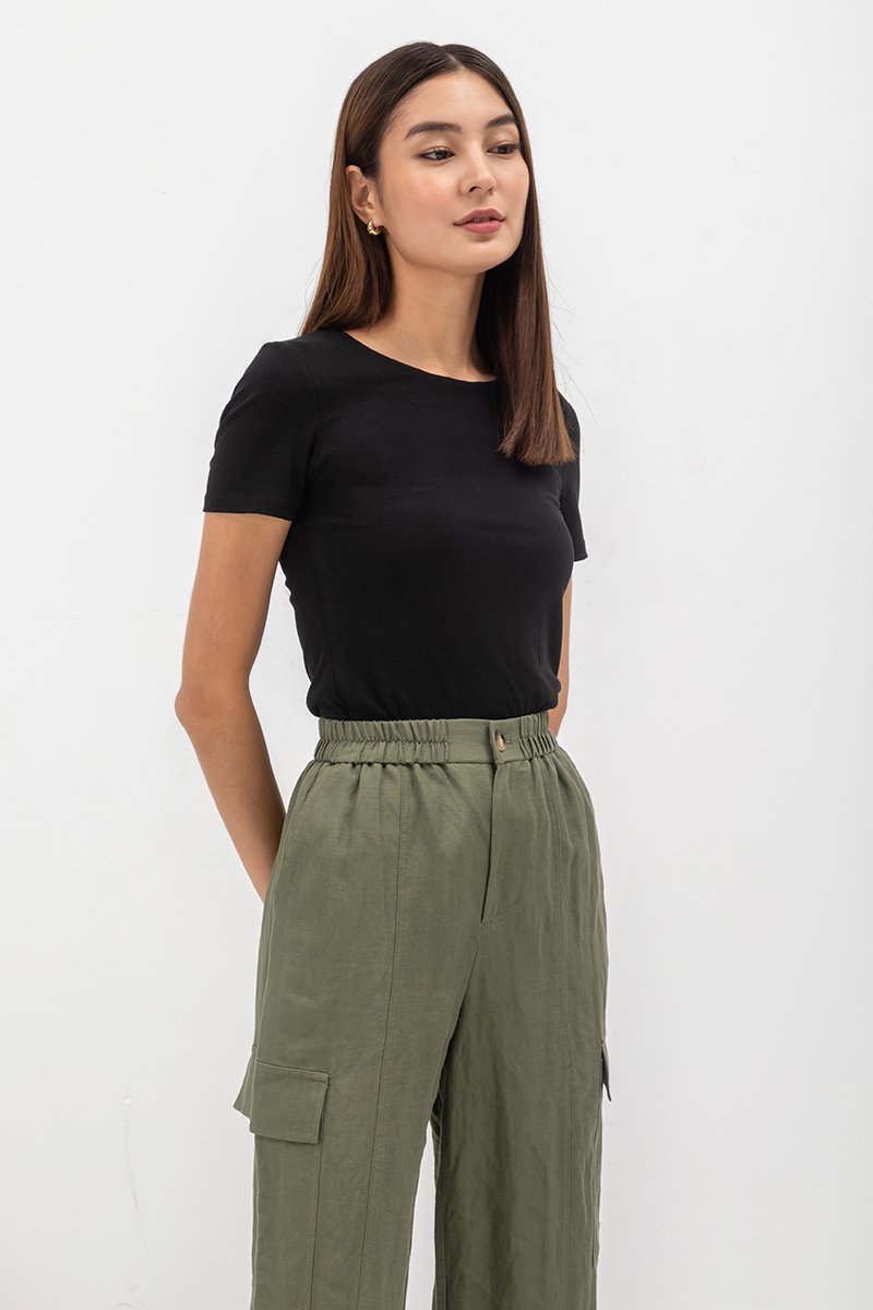 NEVE BASIC ROUND NECK TEE