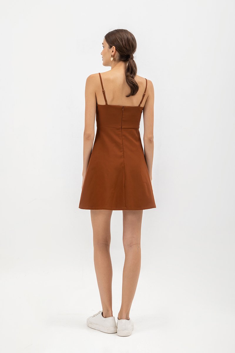 ELISA CAMISOLE A LINE MINI DRESS