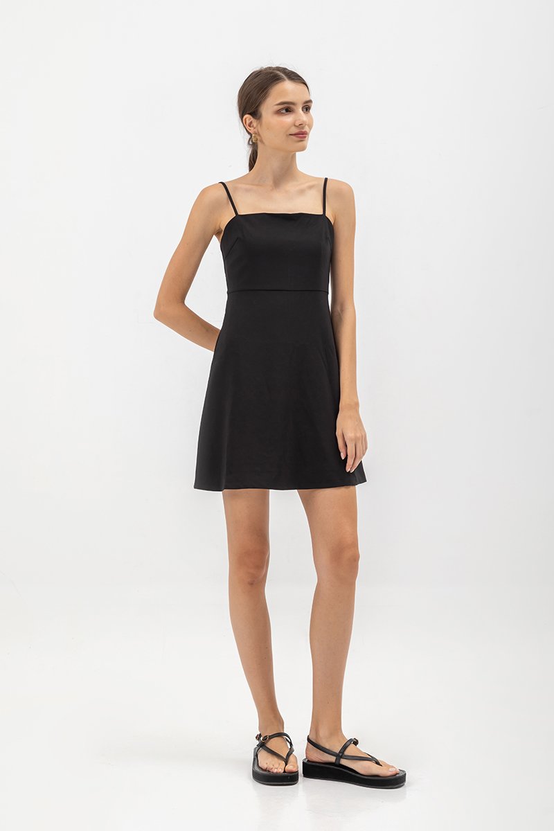 ELISA CAMISOLE A LINE MINI DRESS