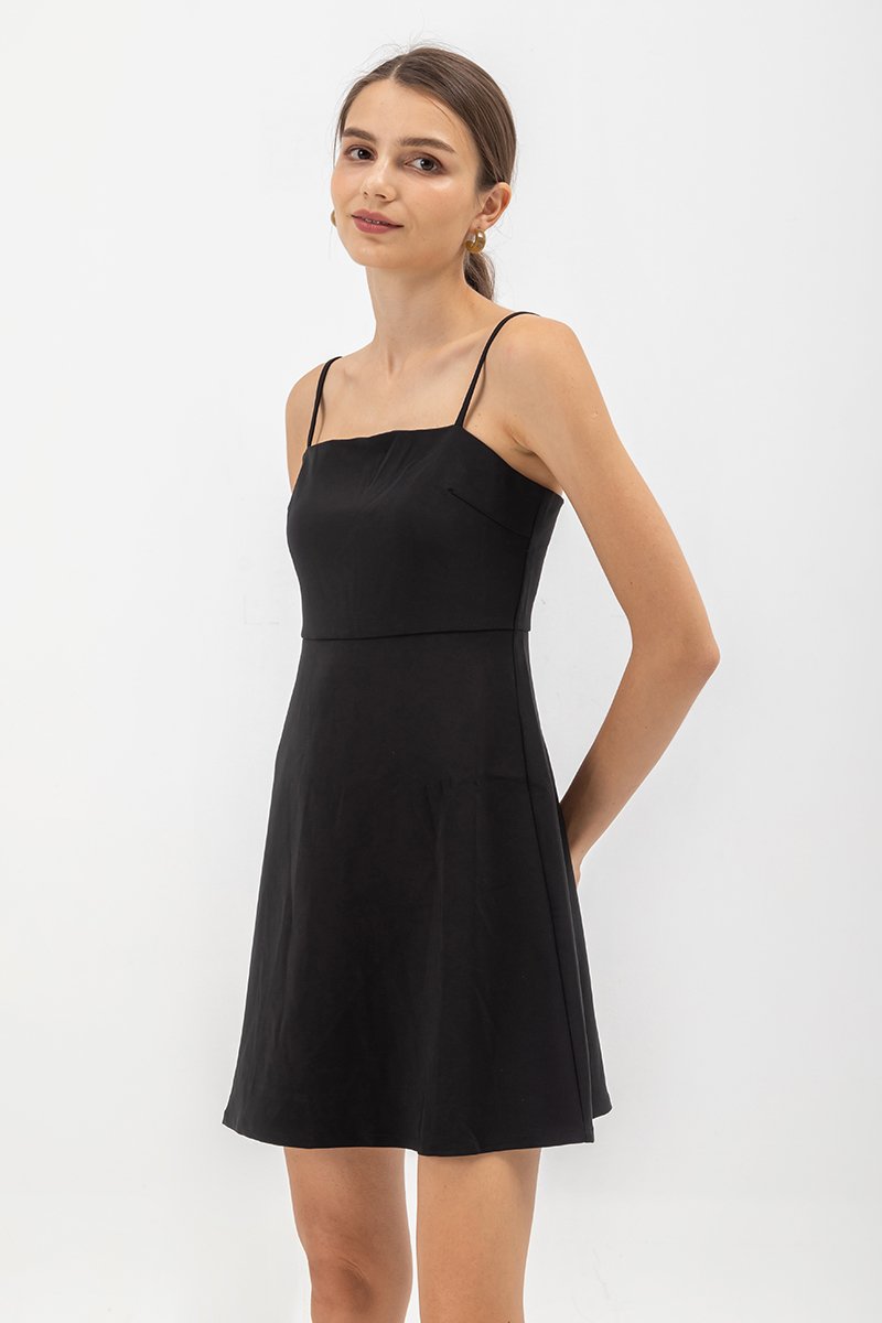 ELISA CAMISOLE A LINE MINI DRESS