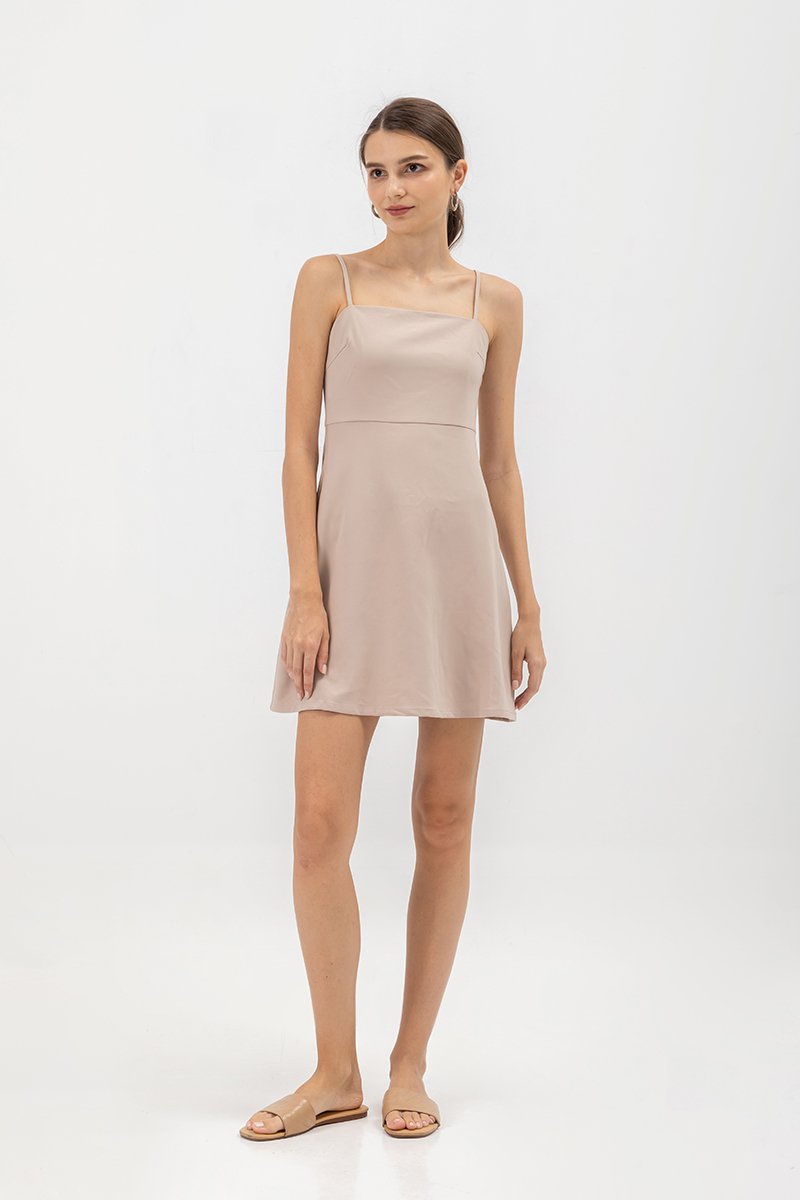ELISA CAMISOLE A LINE MINI DRESS