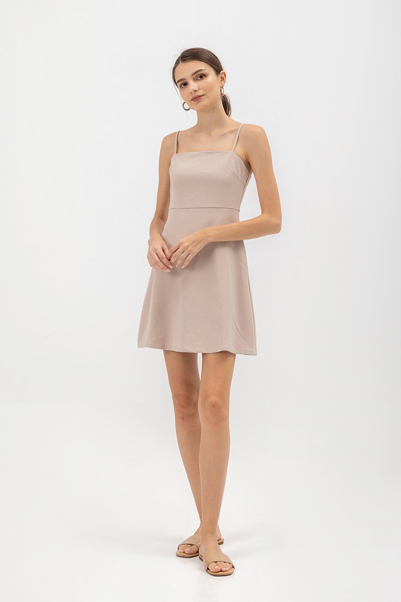 ELISA CAMISOLE A LINE MINI DRESS