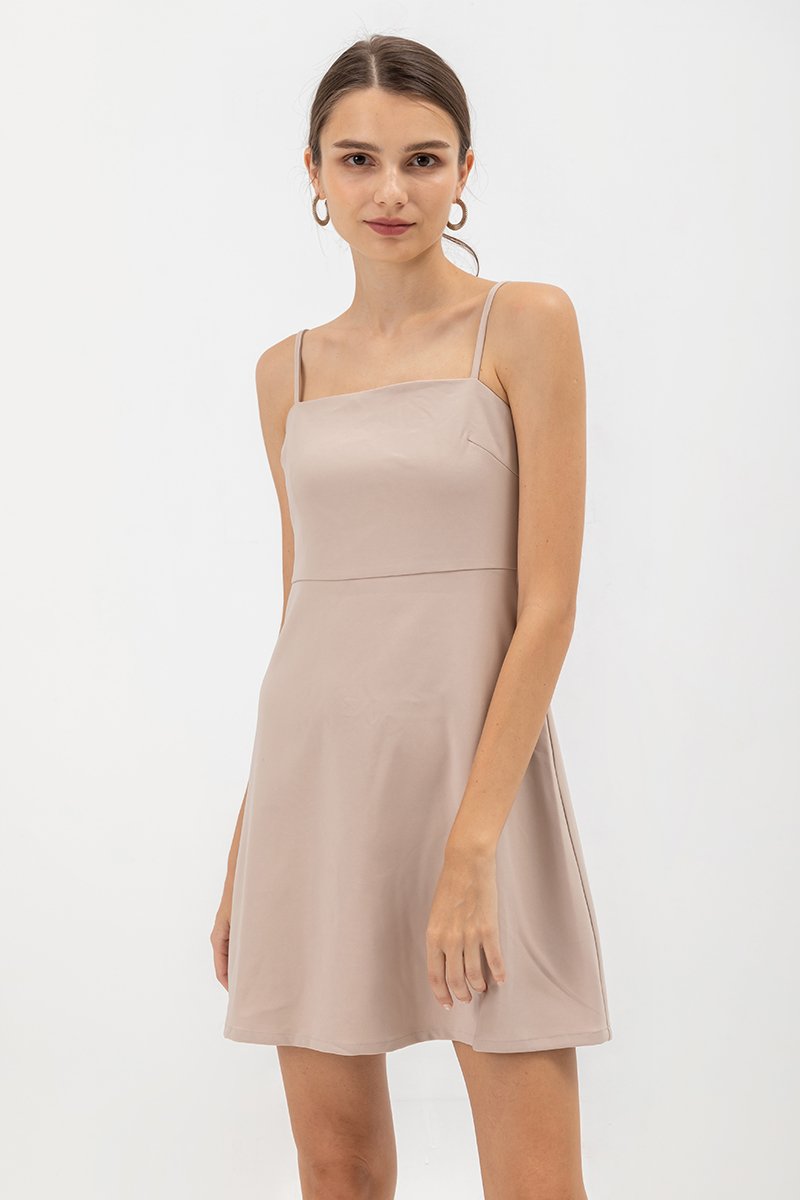 ELISA CAMISOLE A LINE MINI DRESS