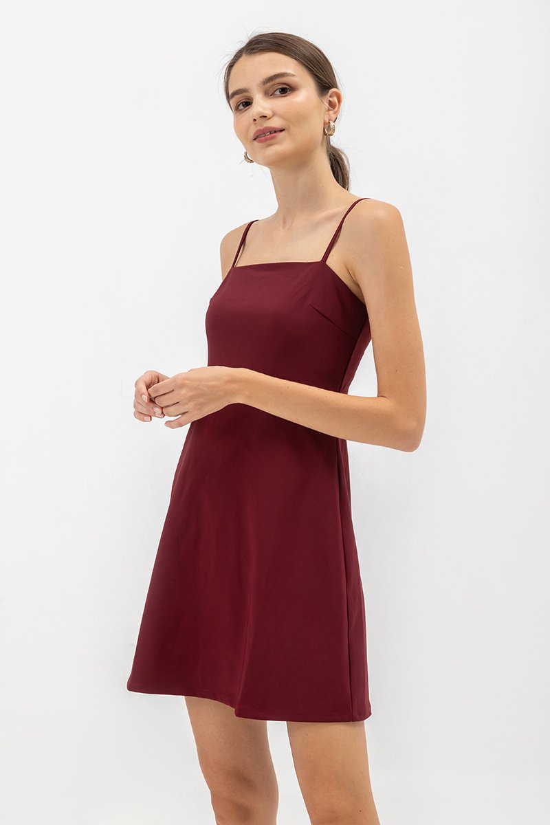 ELISA CAMISOLE A LINE MINI DRESS