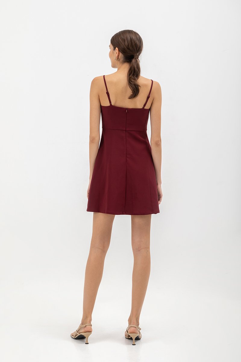 ELISA CAMISOLE A LINE MINI DRESS