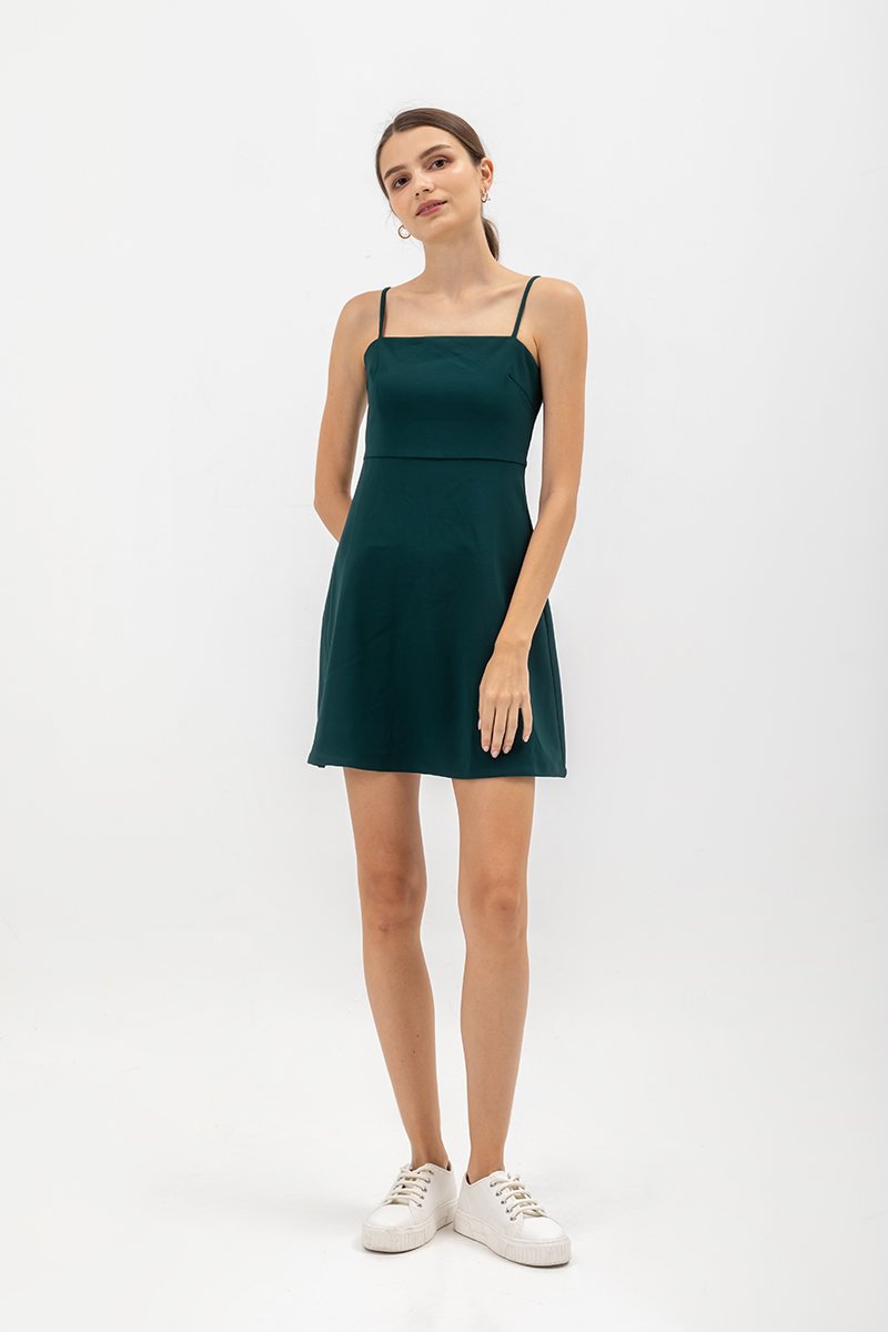 ELISA CAMISOLE A LINE MINI DRESS