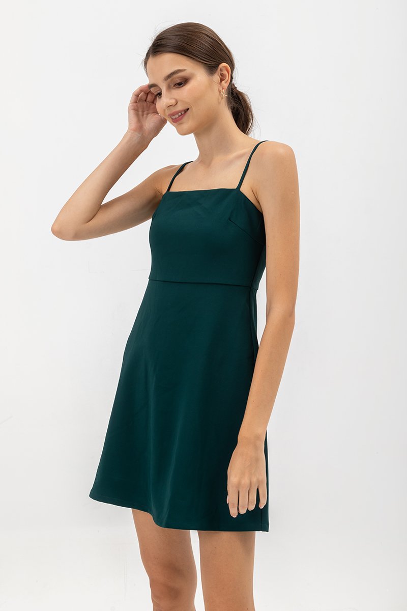 ELISA CAMISOLE A LINE MINI DRESS