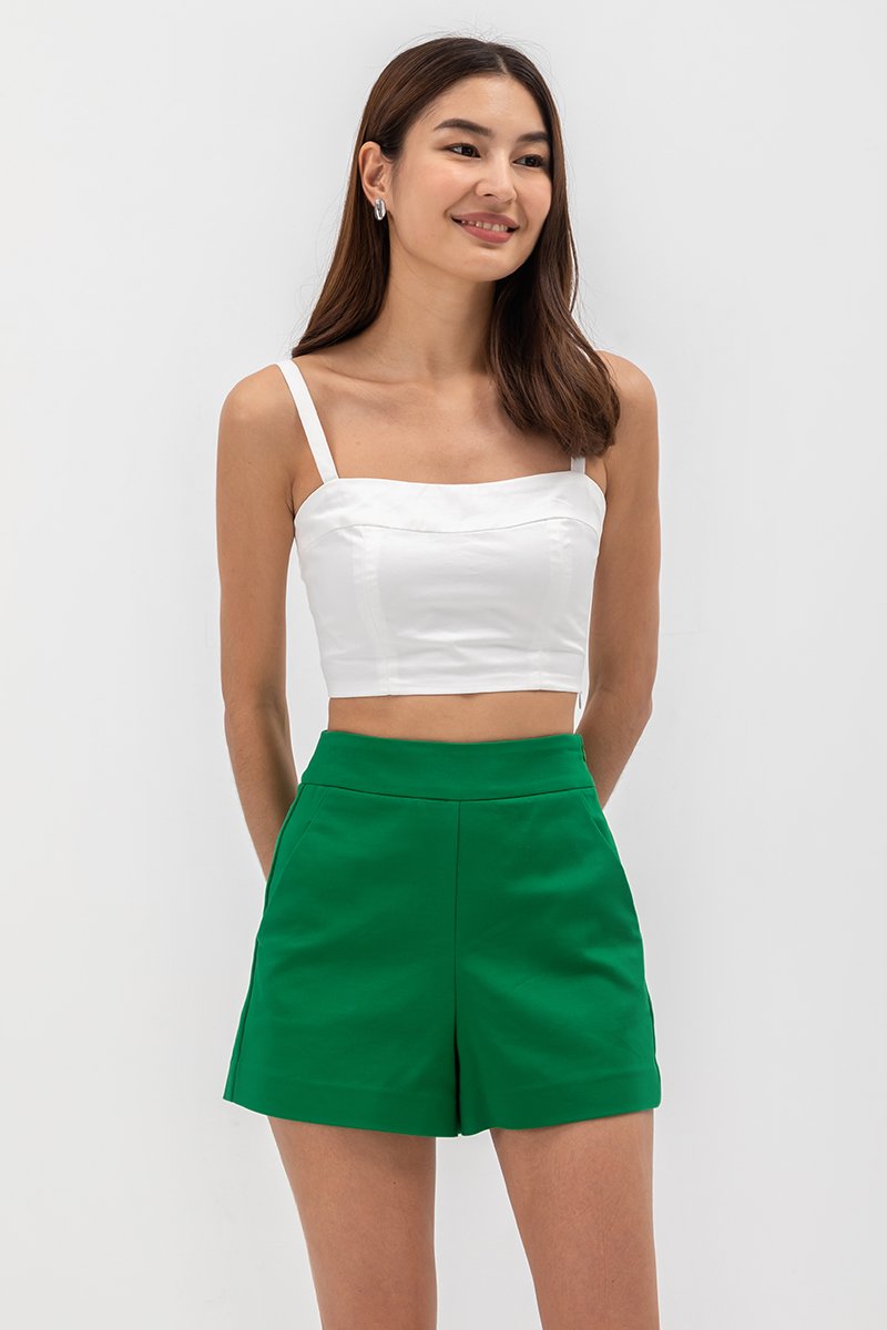 KENDI BUSTIER CROP TOP