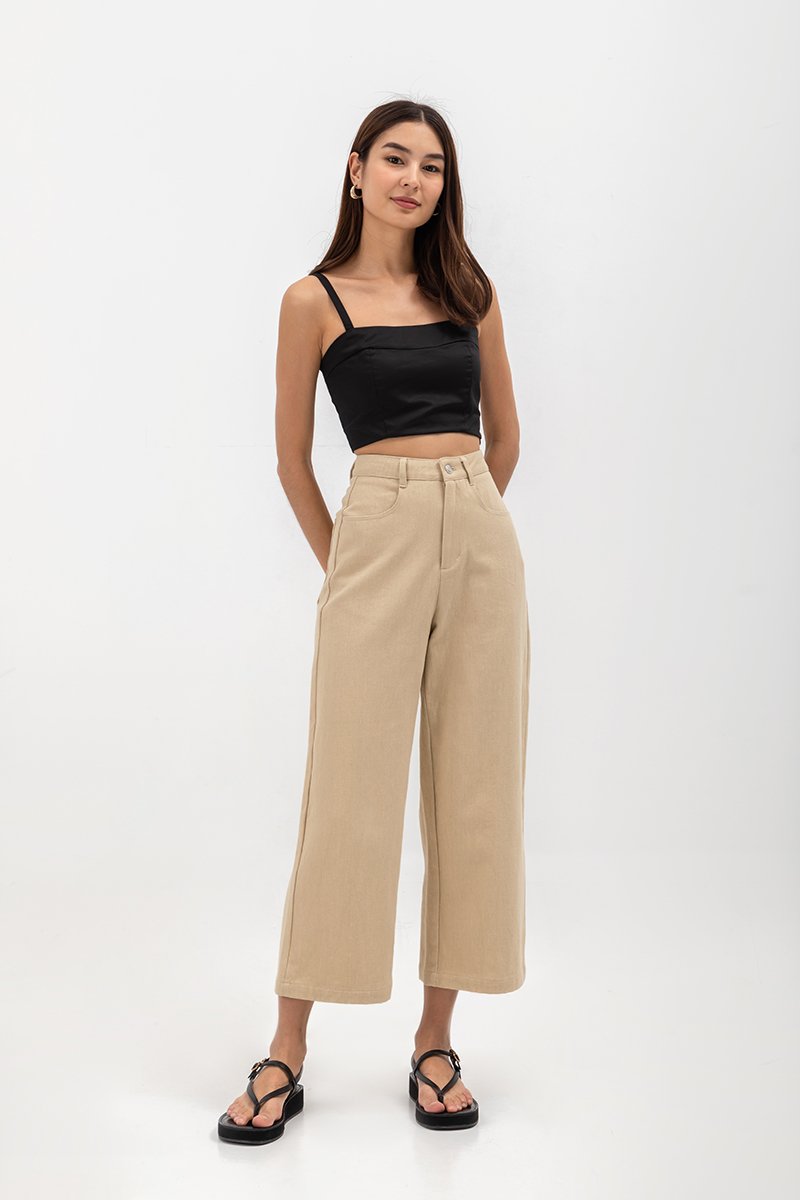 KENDI BUSTIER CROP TOP