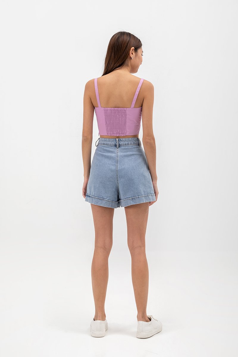 KENDI BUSTIER CROP TOP