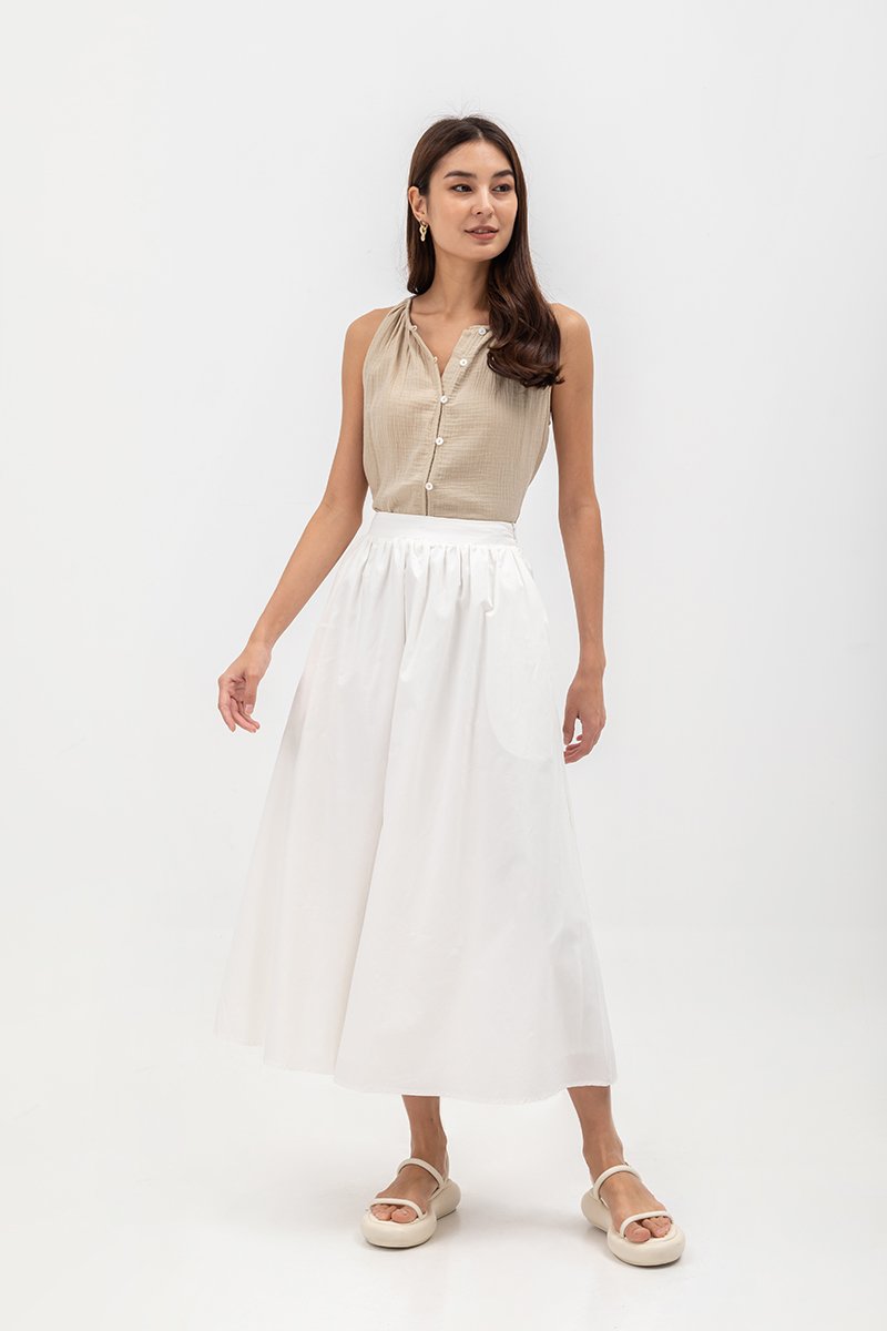 WENDA FLARE MAXI SKIRT