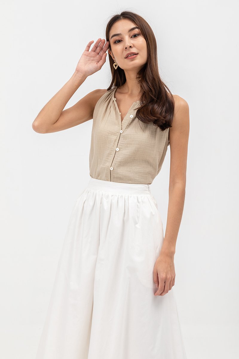 WENDA FLARE MAXI SKIRT