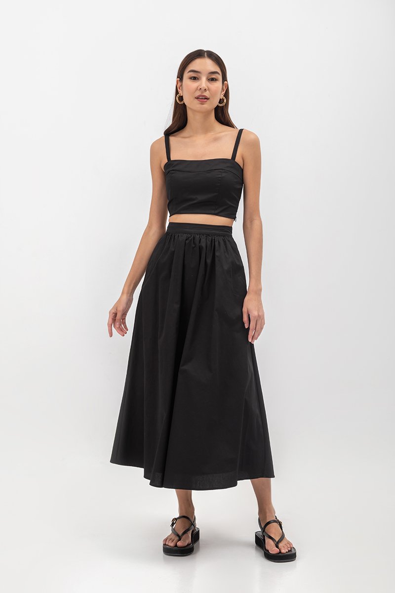 WENDA FLARE MAXI SKIRT
