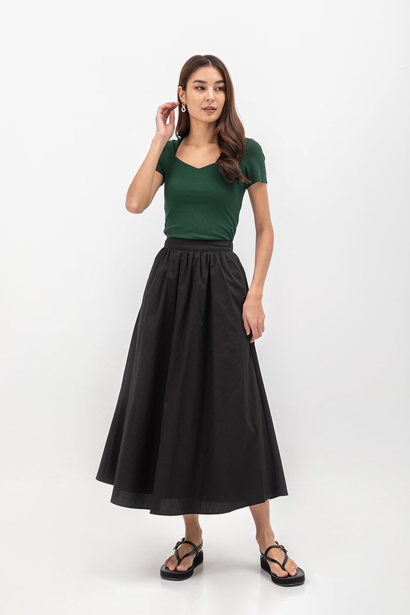WENDA FLARE MAXI SKIRT