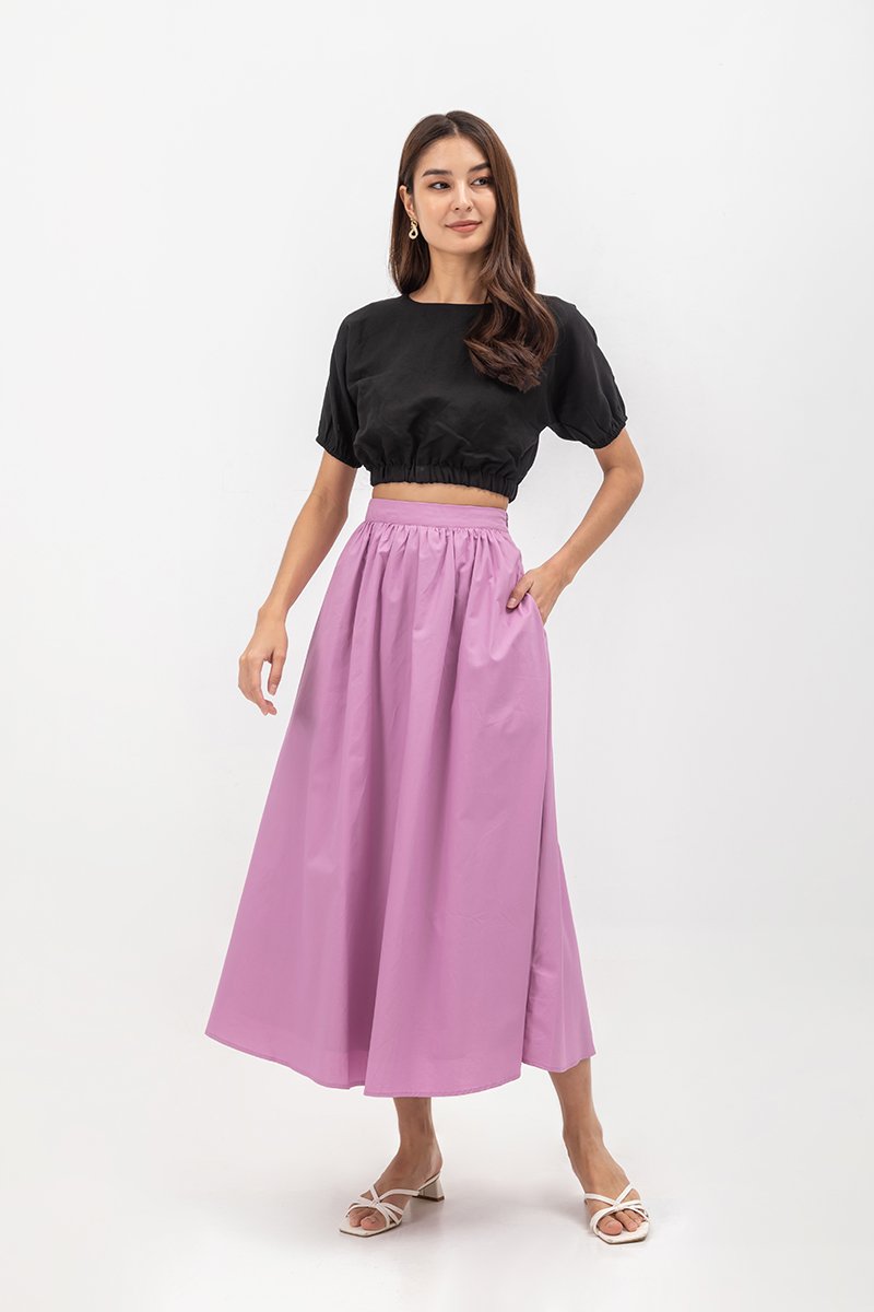 WENDA FLARE MAXI SKIRT