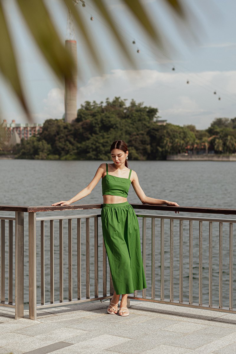 WENDA FLARE MAXI SKIRT