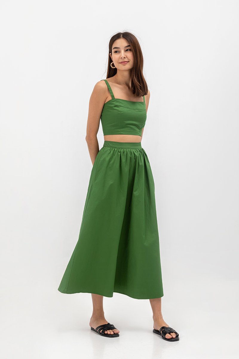 WENDA FLARE MAXI SKIRT