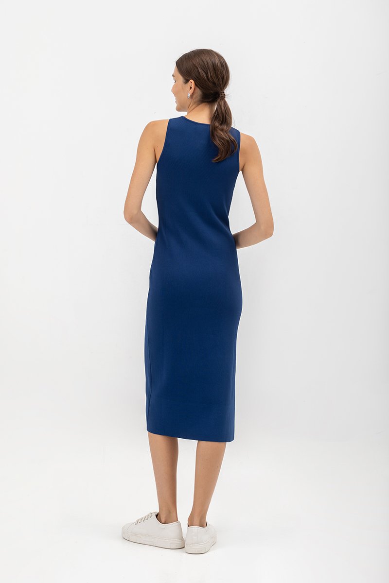 GENEVIE KNIT MIDI DRESS