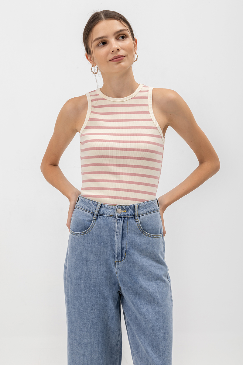 LUCEY STRIPED TANK TOP