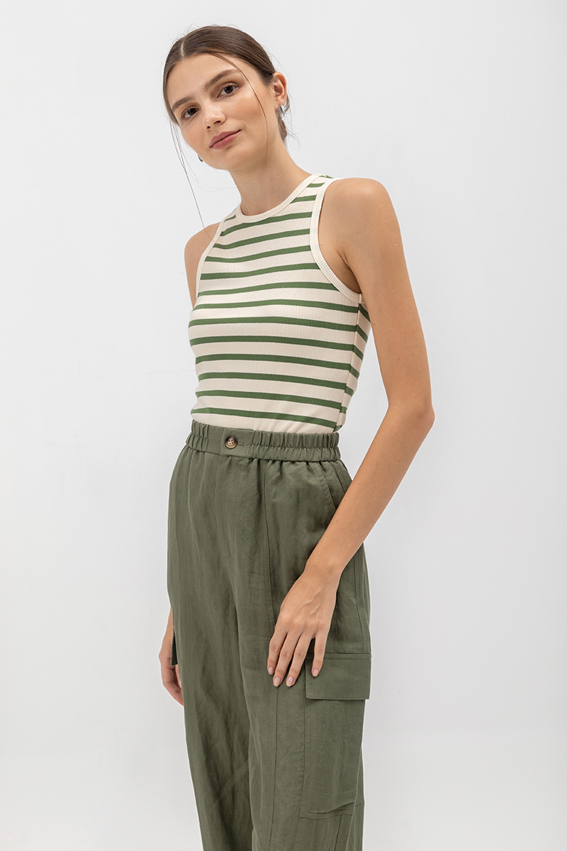 LUCEY STRIPED TANK TOP