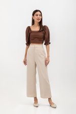 KAREEN TEXTURED PANTS
