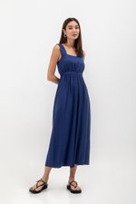 TYRA TENCEL ELASTIC WAISTBAND JUMPSUIT  TYRA TENCEL ELASTIC WAISTBAND JUMPSUIT