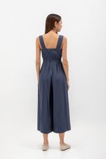 TYRA TENCEL ELASTIC WAISTBAND JUMPSUIT  TYRA TENCEL ELASTIC WAISTBAND JUMPSUIT