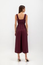 TYRA TENCEL ELASTIC WAISTBAND JUMPSUIT  TYRA TENCEL ELASTIC WAISTBAND JUMPSUIT