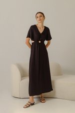 KIRAA TENCEL CUT OUT MAXI DRESS