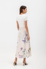 JOHARI FLORAL PRINT BIAS CUT MAXI SLIP SKIRT JOHARI FLORAL PRINT BIAS CUT MAXI SLIP SKIRT